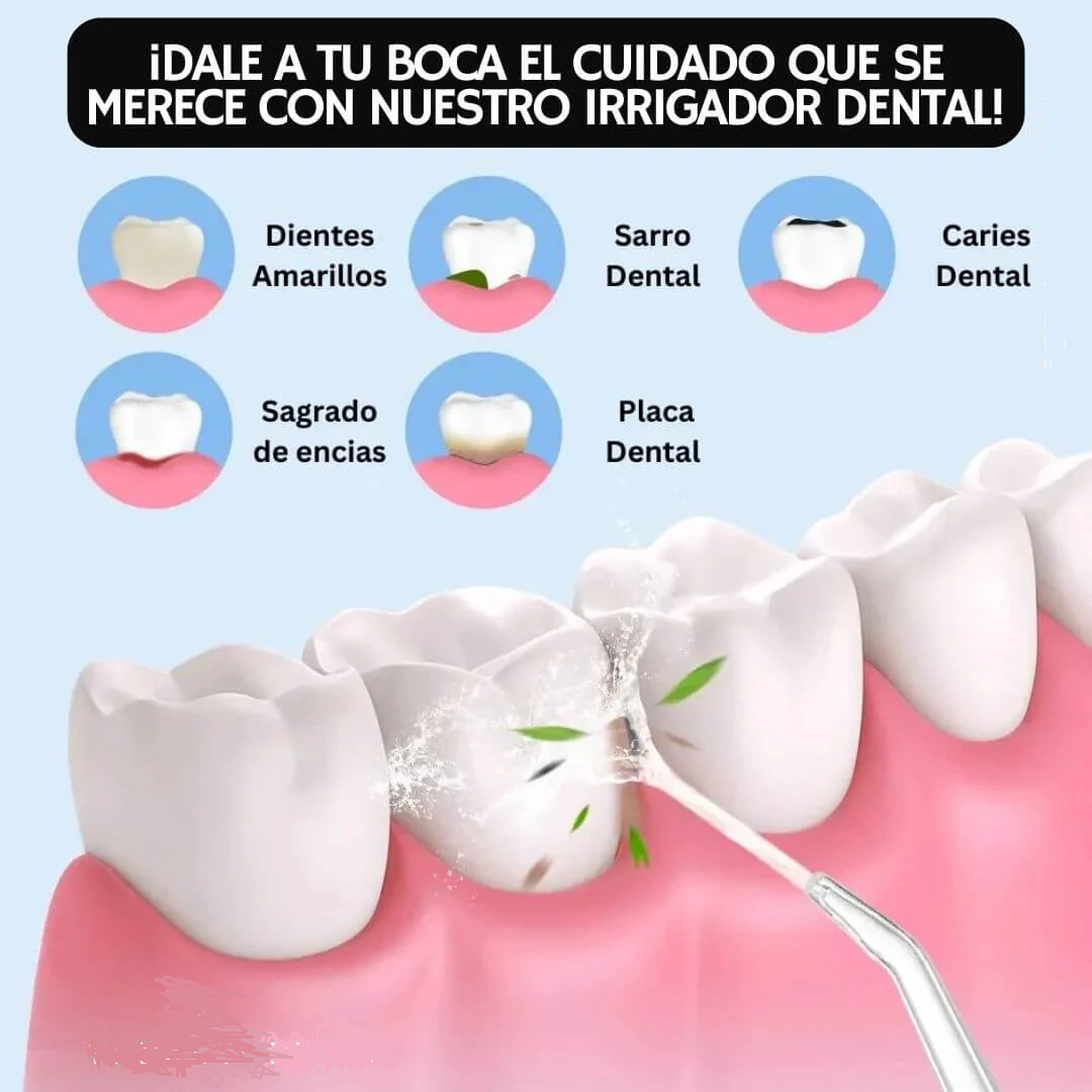 Irrigador Oral Dental Recargable